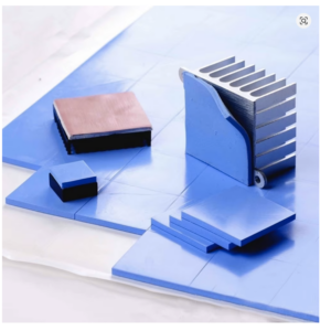 Thermal Pad Azul 6W/MK Precortadas Grosor 0.5mm
