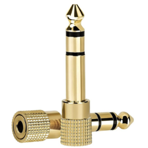 Adaptador Puntas de Audio 1/4 a 1/8 TRS