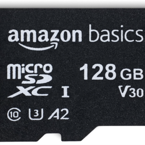 Micro SD con Adaptador Amazon Basics 128GB