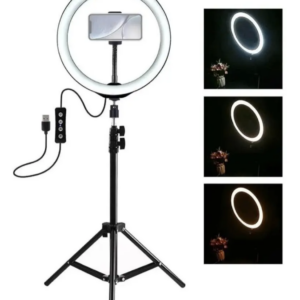 Aro de Luz con Tripode 10 pulgadas