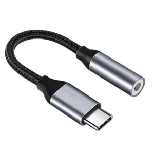 Adaptador USB C a 3.5mm Audio