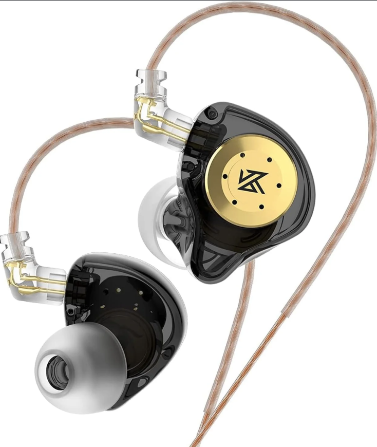 Audifonos Earpods KZ EDX PRO Negro Cable Conexion 3.5 mm - Image 2