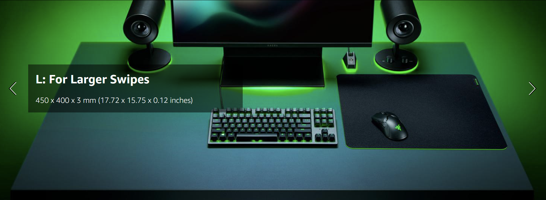 Mouse Pad Razer Gigantus V2 Large Tamaño 45cm x 40 cm - Image 2