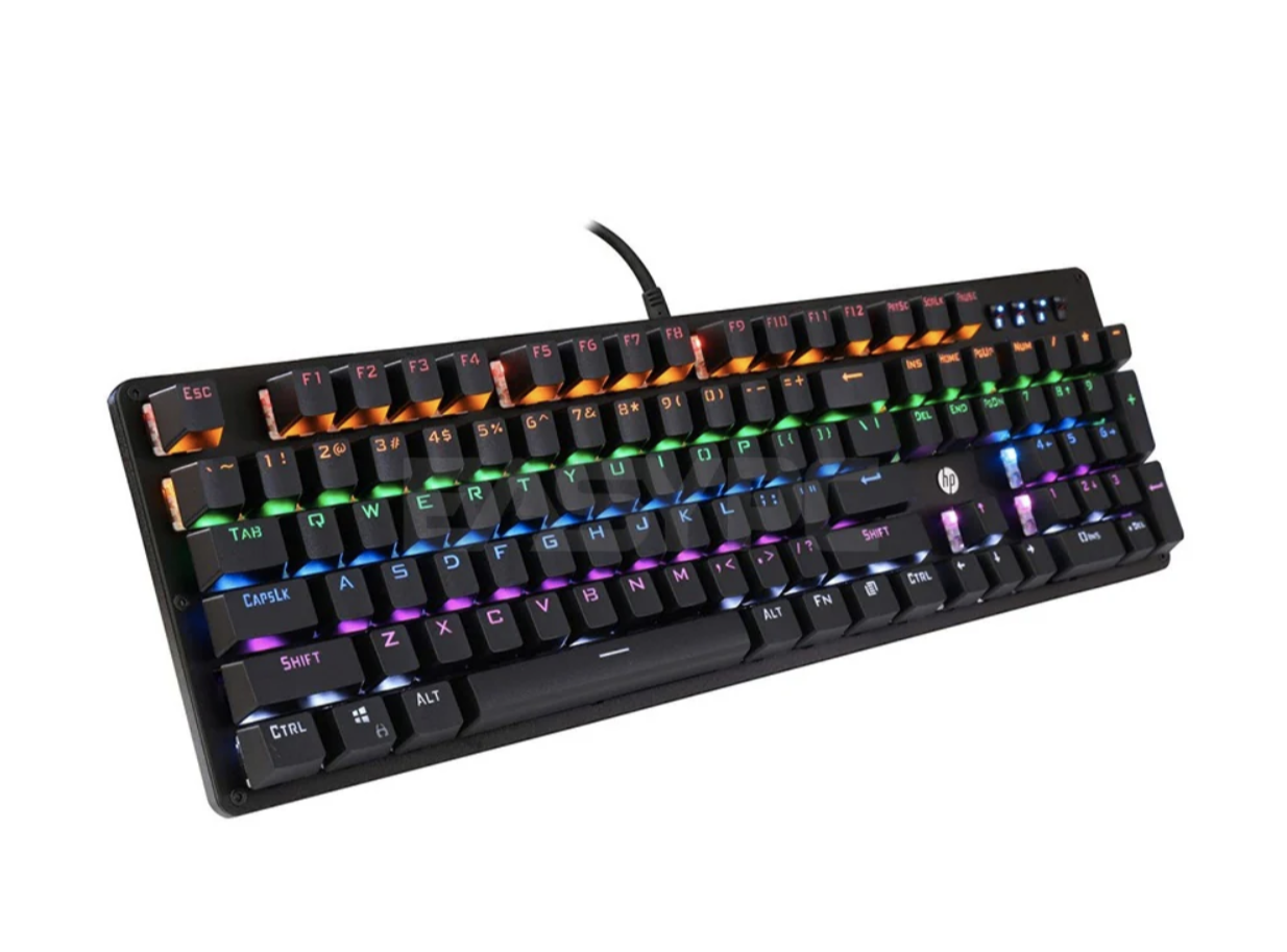 Teclado Mecanico HP GK100F USB Switch Azul - Image 3