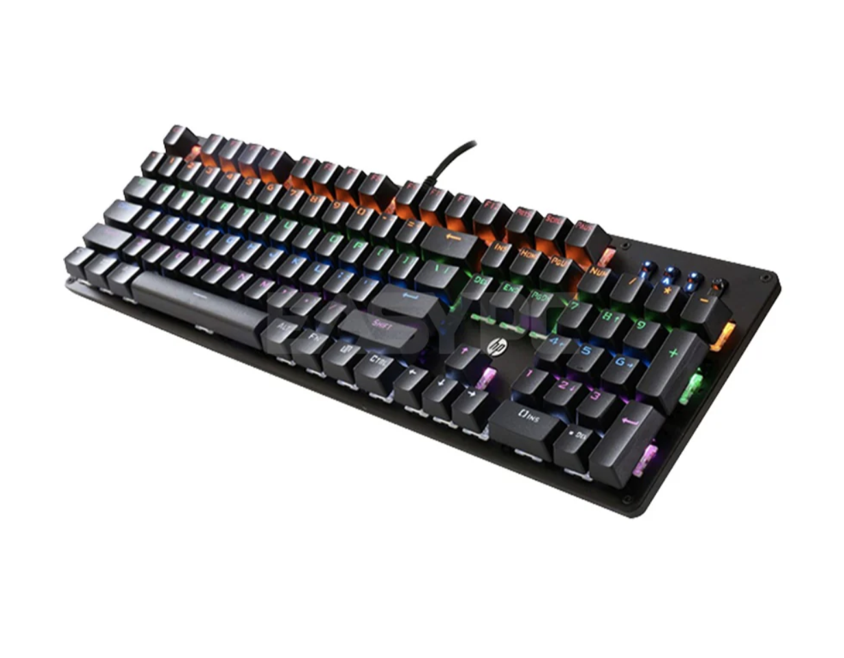 Teclado Mecanico HP GK100F USB Switch Azul