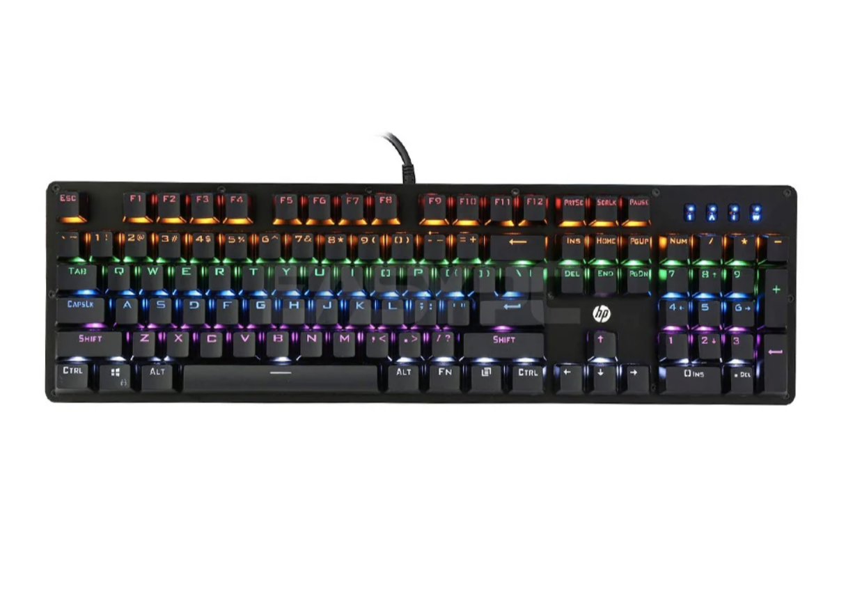 Teclado Membrana HP K500F RGB USB - Image 2