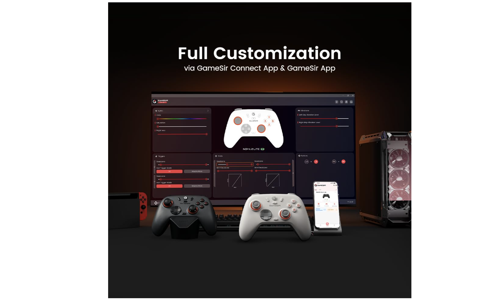 Control Gamepad Gamesir Nova 2 Lite Inalambrico Multiplataforma - Image 5