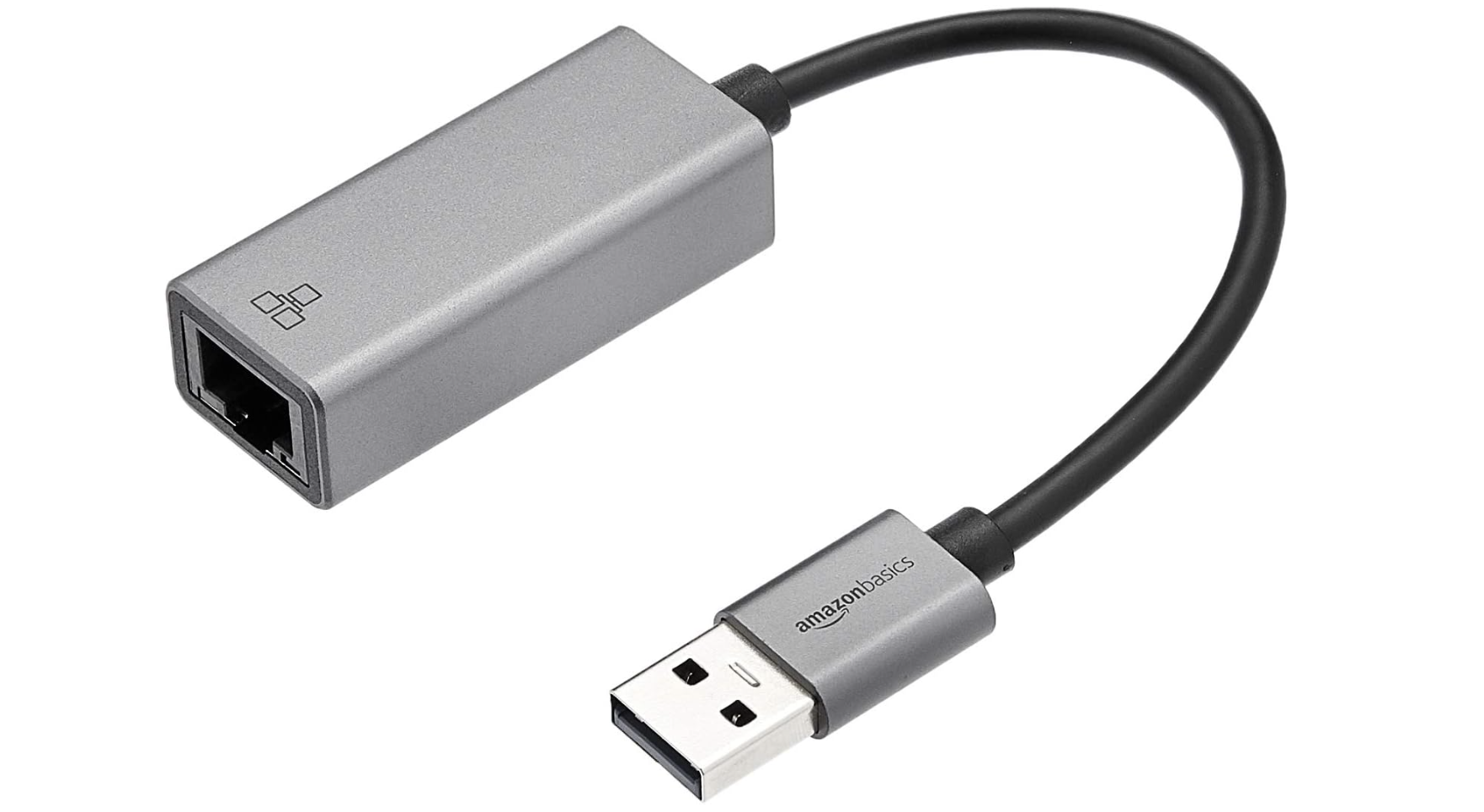 Adaptador de Red Ethernet Gigabit RJ45 Amazon USB 3.0 Carcaza Aluminio