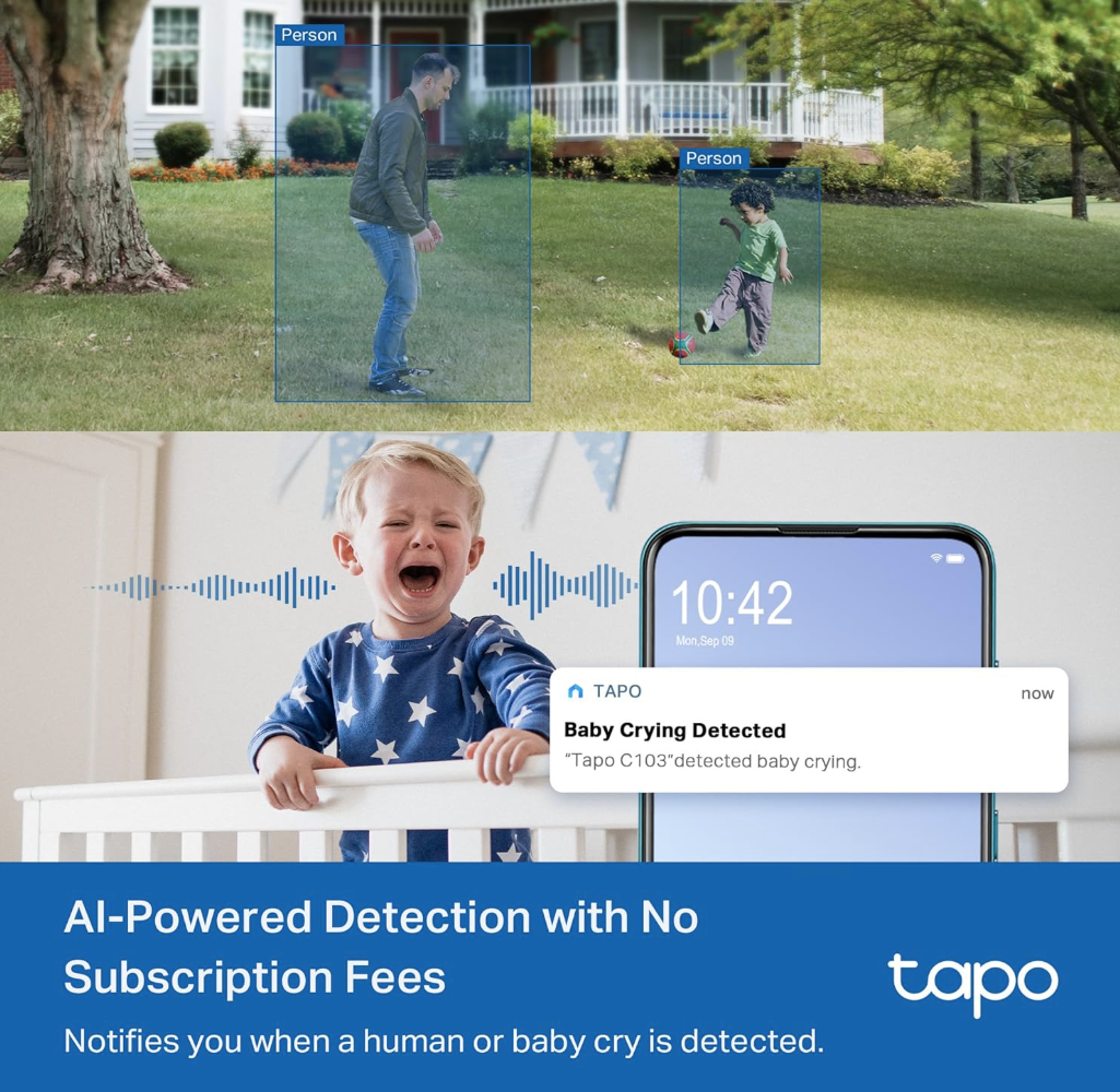 Camara Seguridad Tp LInk Tapo C103 Exteriores Full HD - Image 4
