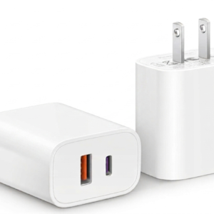 Cargador Rapido 20W Dual USB A y USB C
