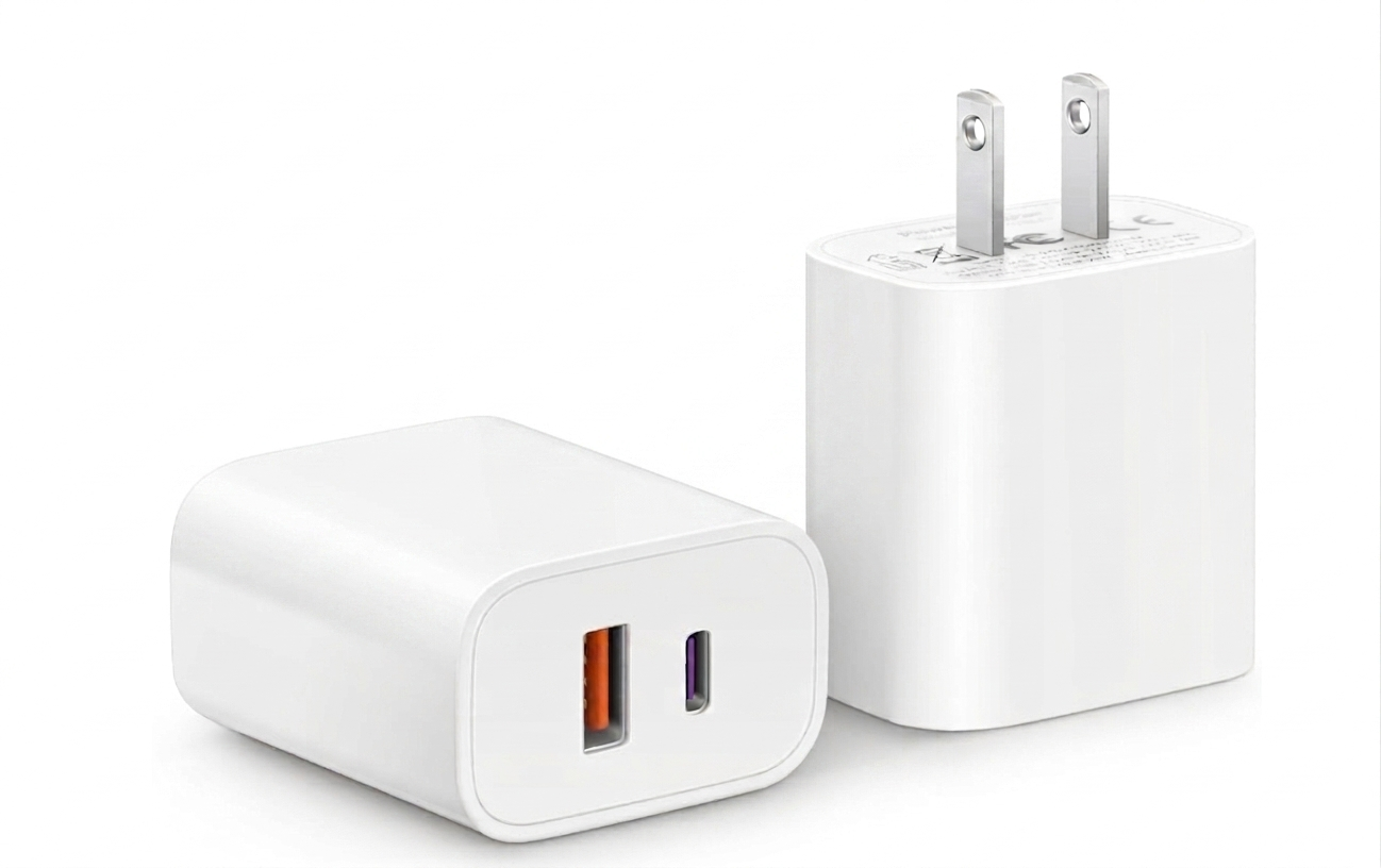 Cargador Rapido 20W Dual USB A y USB C