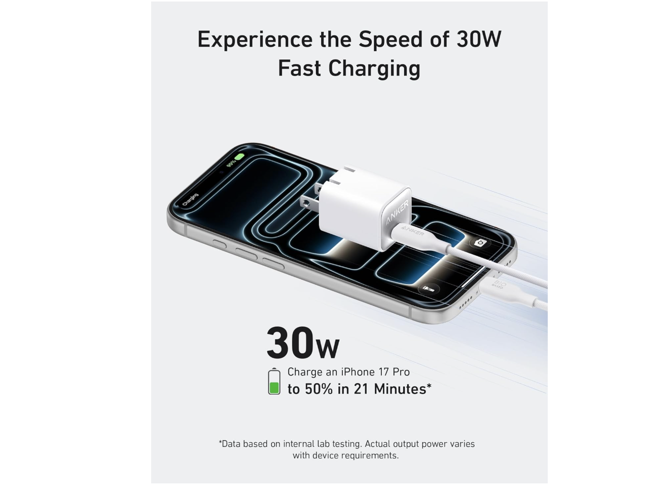 Cargador Rapido Anker Nano 30W USB-C - Image 3